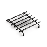 Kilo Satin Black Heat-Resistant Trivet