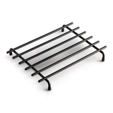 Kilo Satin Black Heat-Resistant Trivet