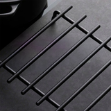 Kilo Satin Black Heat-Resistant Trivet
