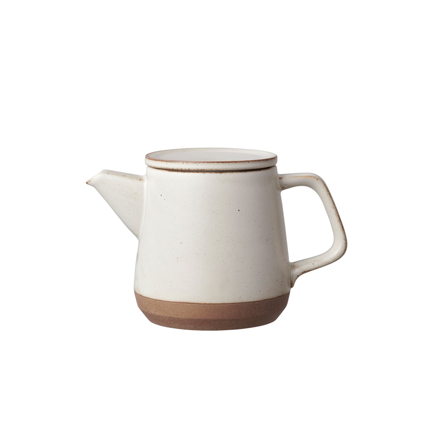 Kinto Ceramic Lab Teapot / 500ml / White Borough Kitchen