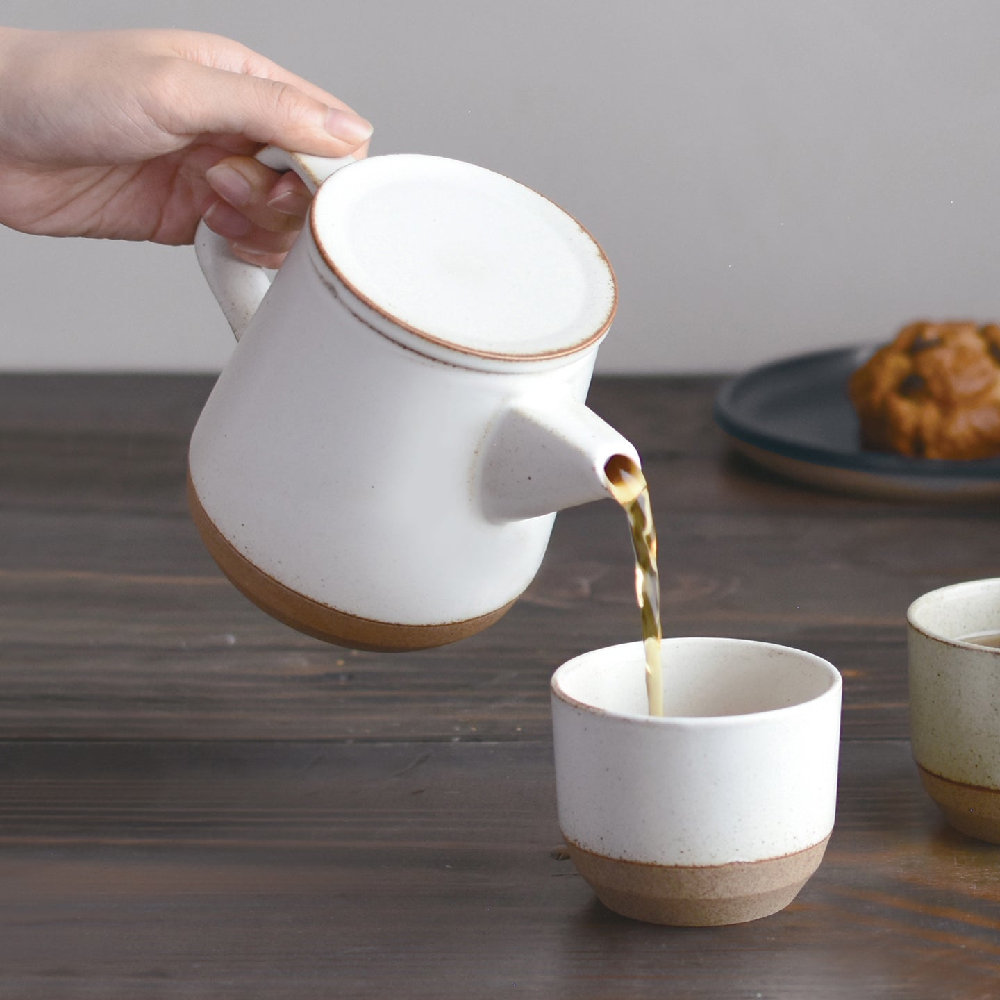 Kinto Ceramic Lab Cup / 180ml / White | Borough Kitchen