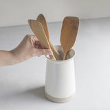 Kinto Ceramic Lab Utensil Holder / White