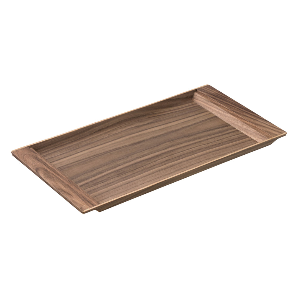 Kinto Sepia Nonslip Tray / Walnut/42x21cm (Ex-Display)