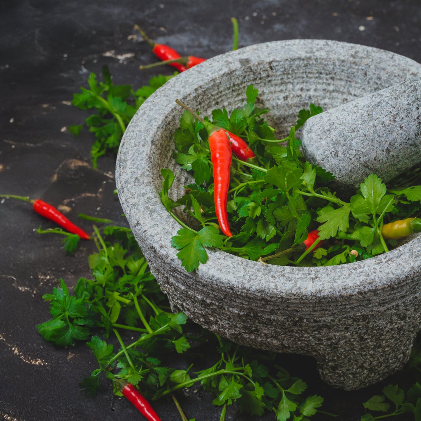 Kitchencraft Granite Pestle & Mortar