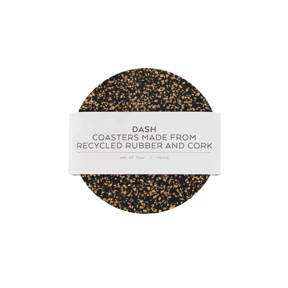 Dash Round Coaster / 10cm / Set of 4