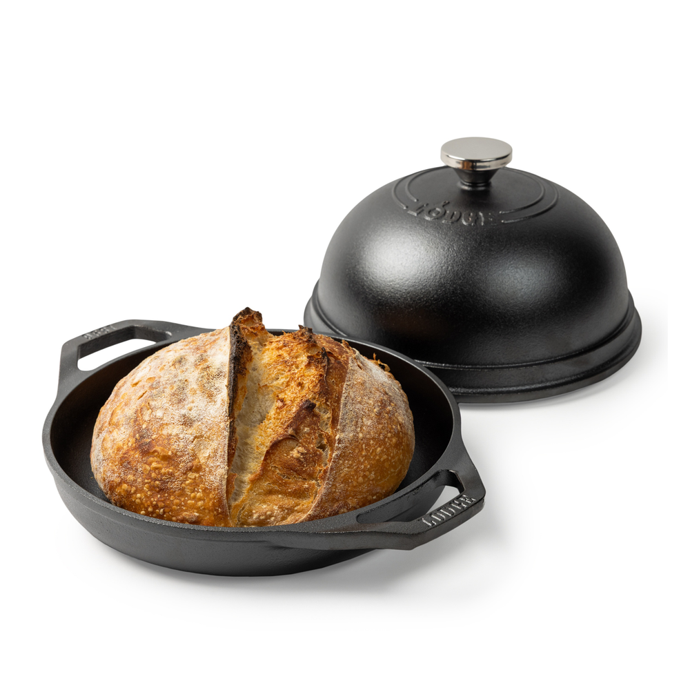 Lodge Cast Iron Bread Cloche with Skillet Base