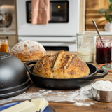 Lodge Cast Iron Bread Cloche with Skillet Base