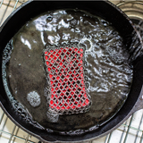 Lodge Cast Iron Red Chainmail Scrubbing Pad
