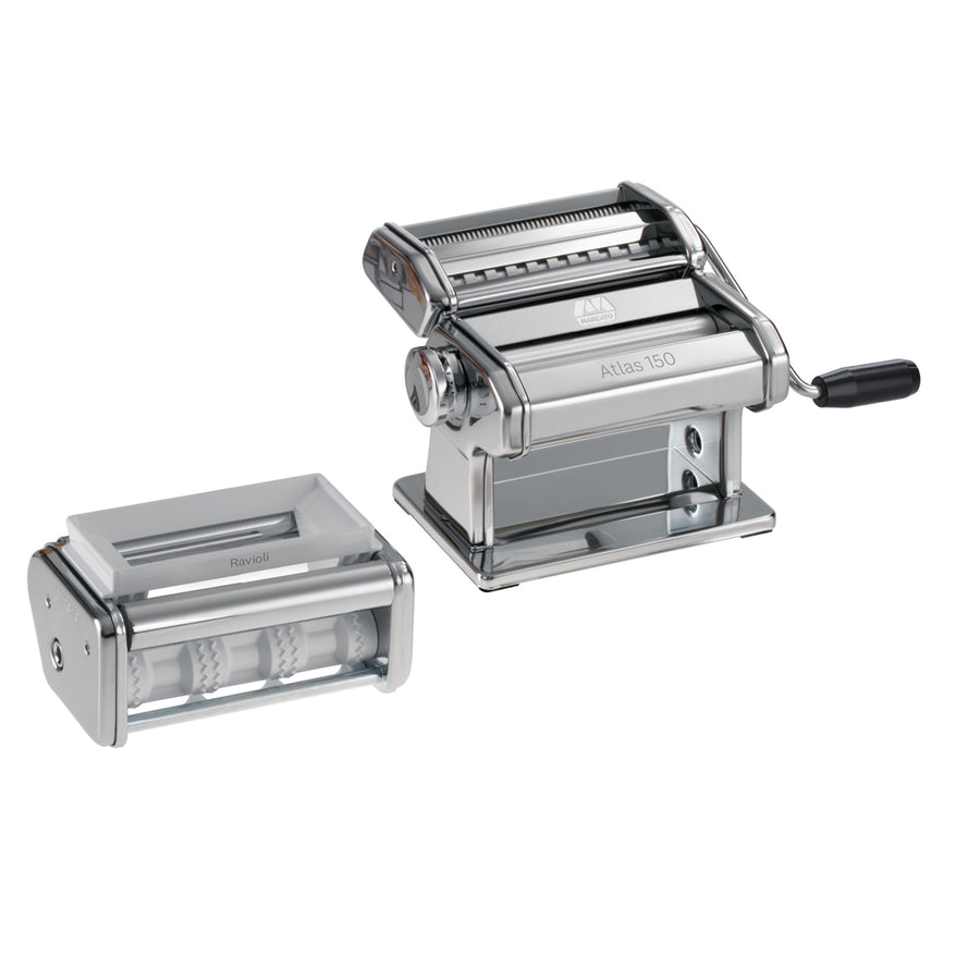 Marcato Atlas 150 Pasta Maker and Ravioli Attachment Set / Classic
