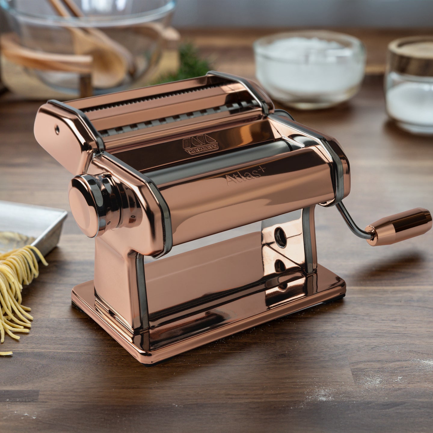 Marcato Atlas 150 Plus Pasta Maker / Copper | Borough Kitchen