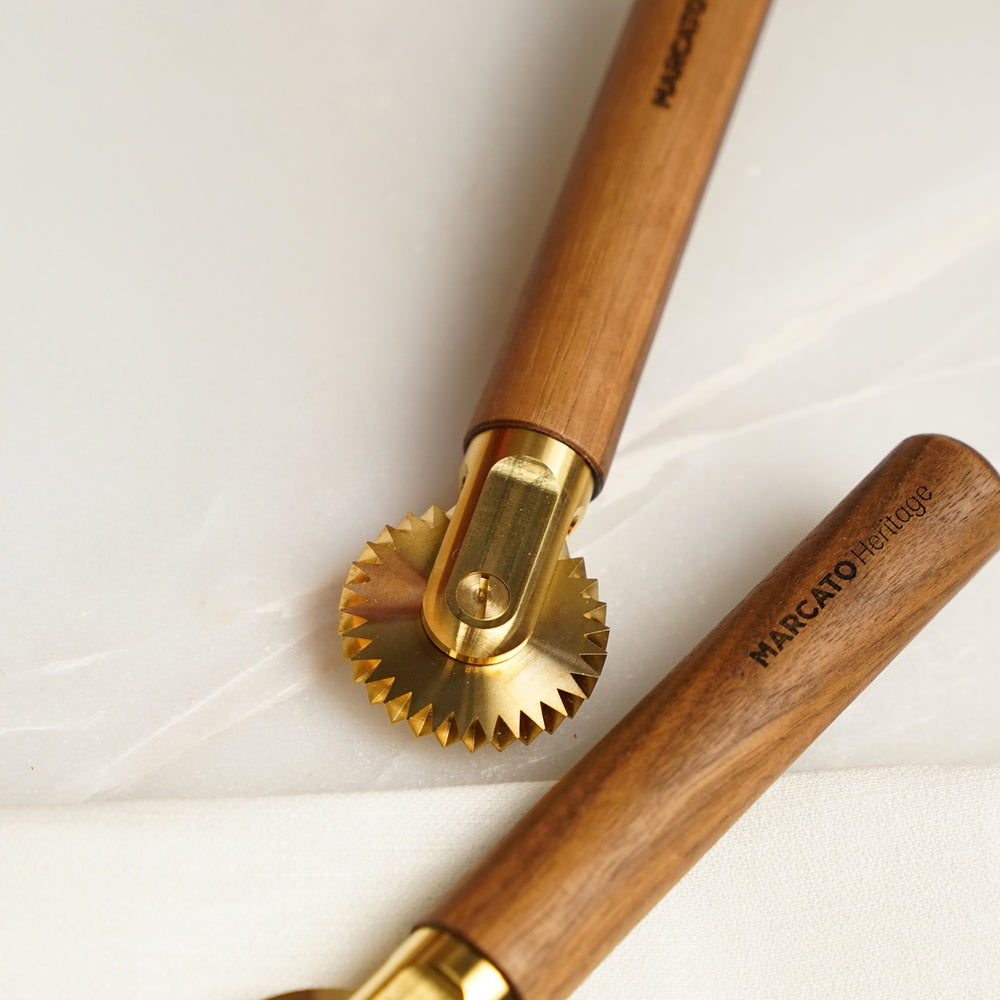 Marcato Heritage La Rotella Dentata Toothed-Wheel Pasta & Pastry Cutter
