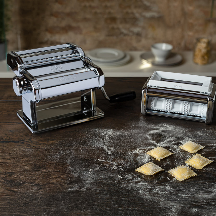 Marcato Atlas 150 Pasta Maker and Ravioli Attachment Set / Classic