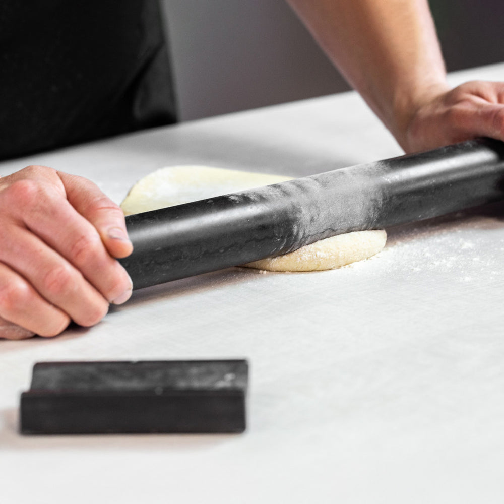 Masterclass Quarry Marble Rolling Pin and Stand
