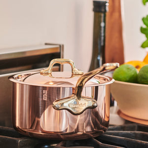 Mauviel M'150B Saucepan with Lid (Ex-Demo)