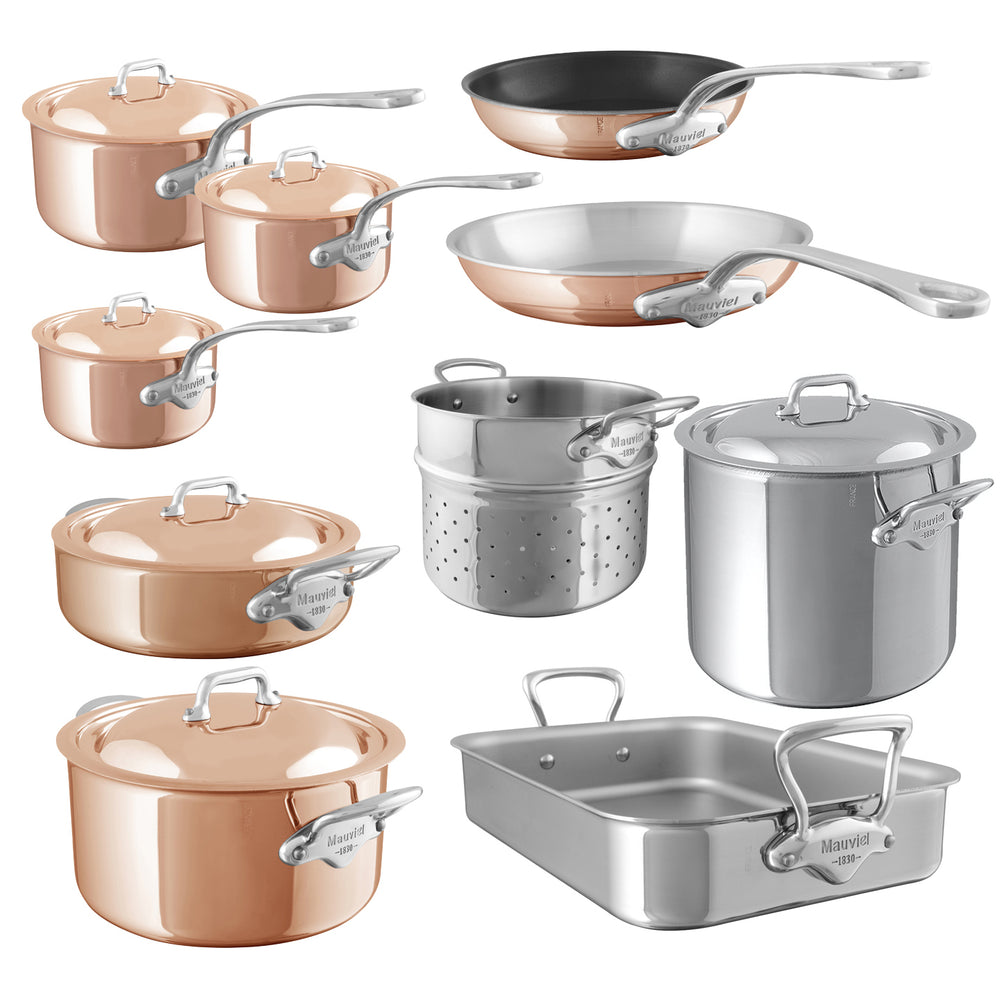 Mauviel M'6S 10 Piece Cookware Set *