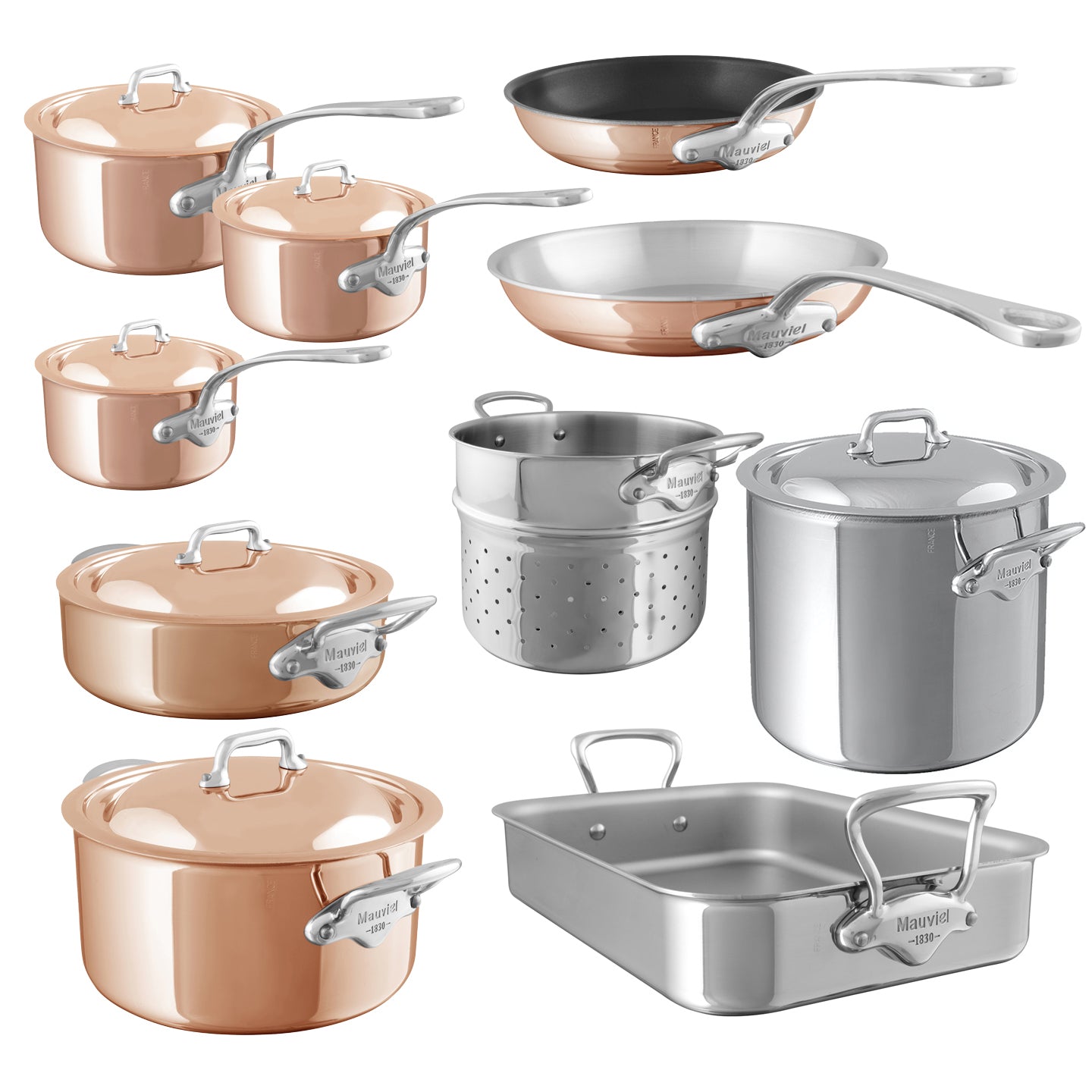 Mauviel M'6S 10 Piece Cookware Set *