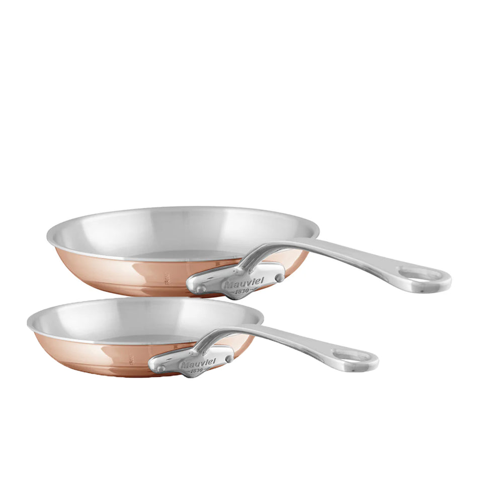 Mauviel M'6S Induction 2-Piece Frying Pan Set