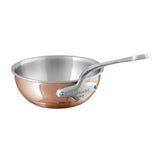 Mauviel M'6S Induction Copper Curved Splayed Saute Pan