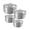 Mauviel M'Cook 4 Piece Casserole Set