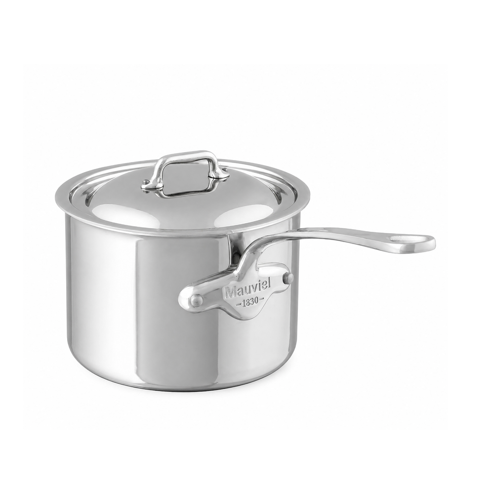 Mauviel M'Cook Deep Saucepan with Lid