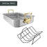 Mauviel M'CookB Roasting Pan with Rack