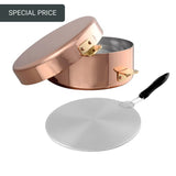 Mauviel M'Tradition Pommes Anna Saucepan / 24cm + Induction Plate 22cm