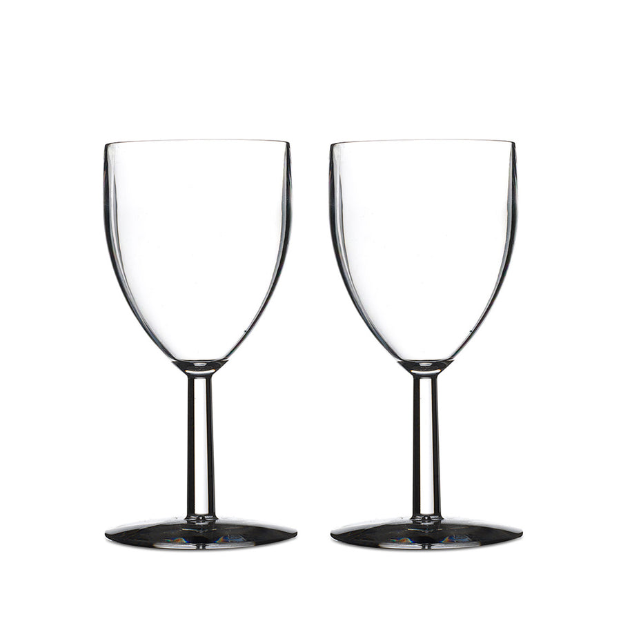 Mepal Acrylic Wine Glass / Set of 2 / Clear