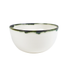 Mihaly & Edit Cereal Bowl / Green Rim