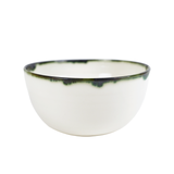 Mihaly & Edit Cereal Bowl / Green Rim