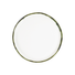 Mihaly & Edit Side Plate / Green Rim