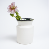 Mihaly & Edit Vase / Green Rim / Cafe