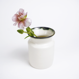 Mihaly & Edit Vase / Green Rim / Cafe
