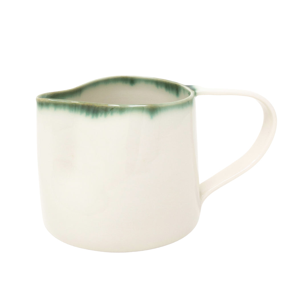 Mihaly & Edit Jug / 500ml / Green Rim