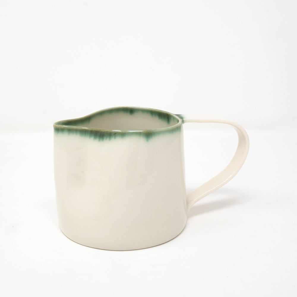Mihaly & Edit Jug / 500ml / Green Rim