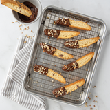 Nordic Ware Aluminium Quarter Sheet Pan with Oven Rack