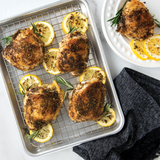 Nordic Ware Aluminium Quarter Sheet Pan with Oven Rack