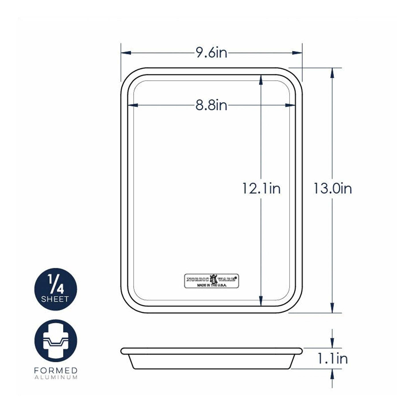 Nordic Ware Naturals Baking Sheet