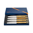 Opinel Facette Steak Knives / Set of 4 / Olivewood