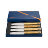 Opinel Facette Steak Knives / Set of 4 / Olivewood