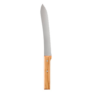 Opinel Parallèle No.116 Bread Knife / Olivewood
