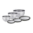 Rosle Bowl Stainless Steel Mixing Bowls with Lids / Set of 3