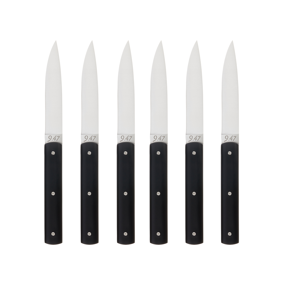 Perceval 9.47 6-Piece Steak Knife Set / Night Blue