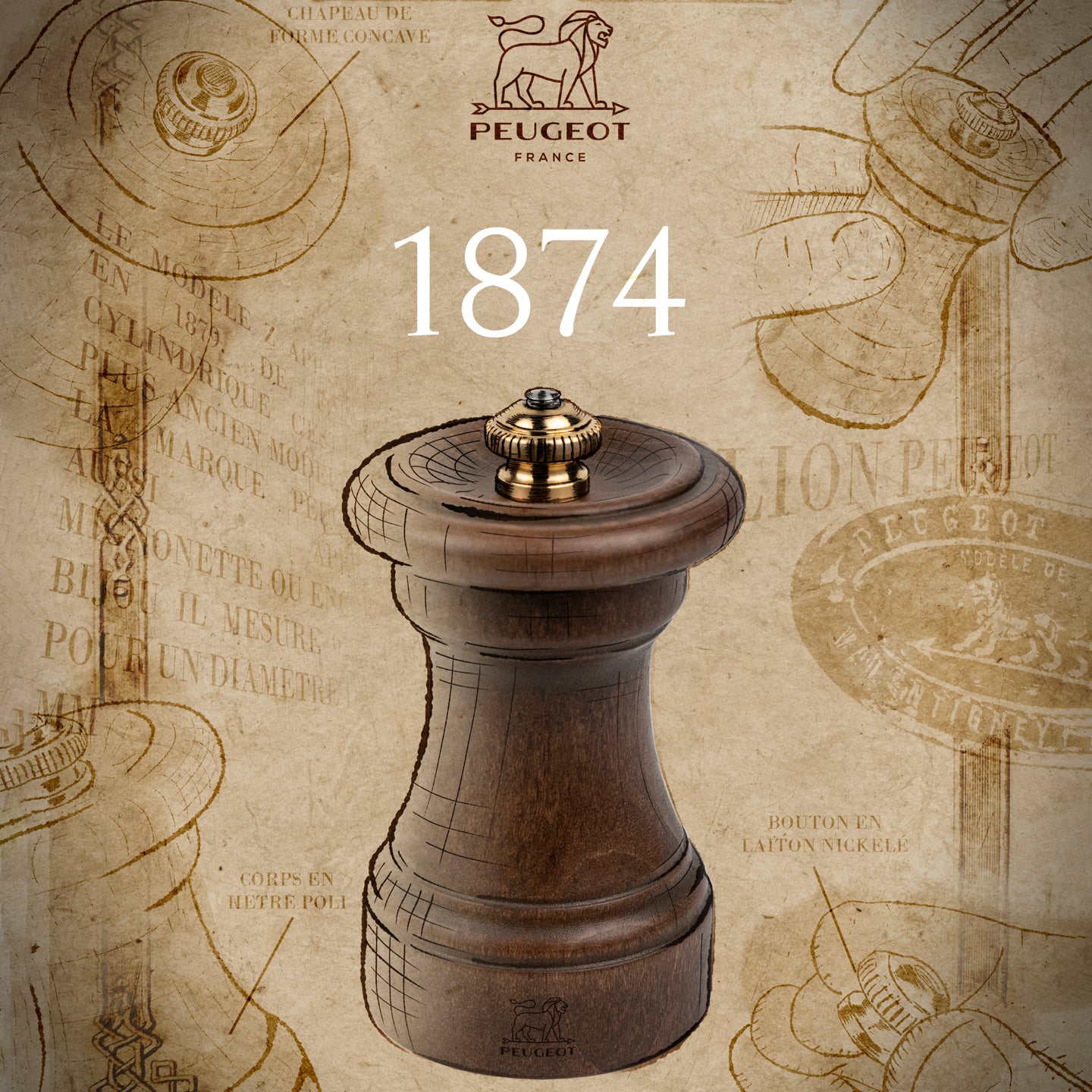Peugeot 1874 Pepper Mill