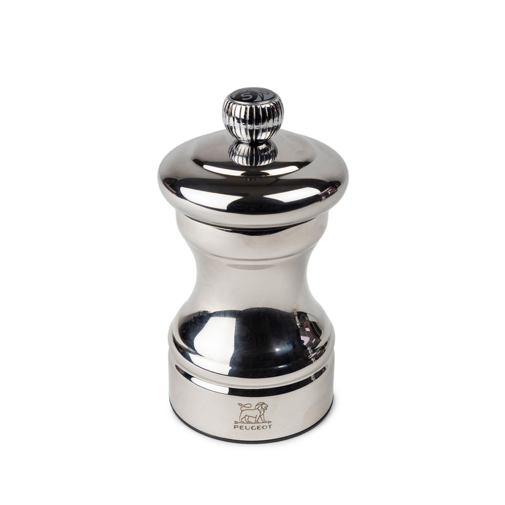 Peugeot Bistro Chef Polished Stainless Steel Salt Mill