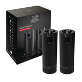 Peugeot Line u'select Z Electric Salt & Pepper Mill Set / Black