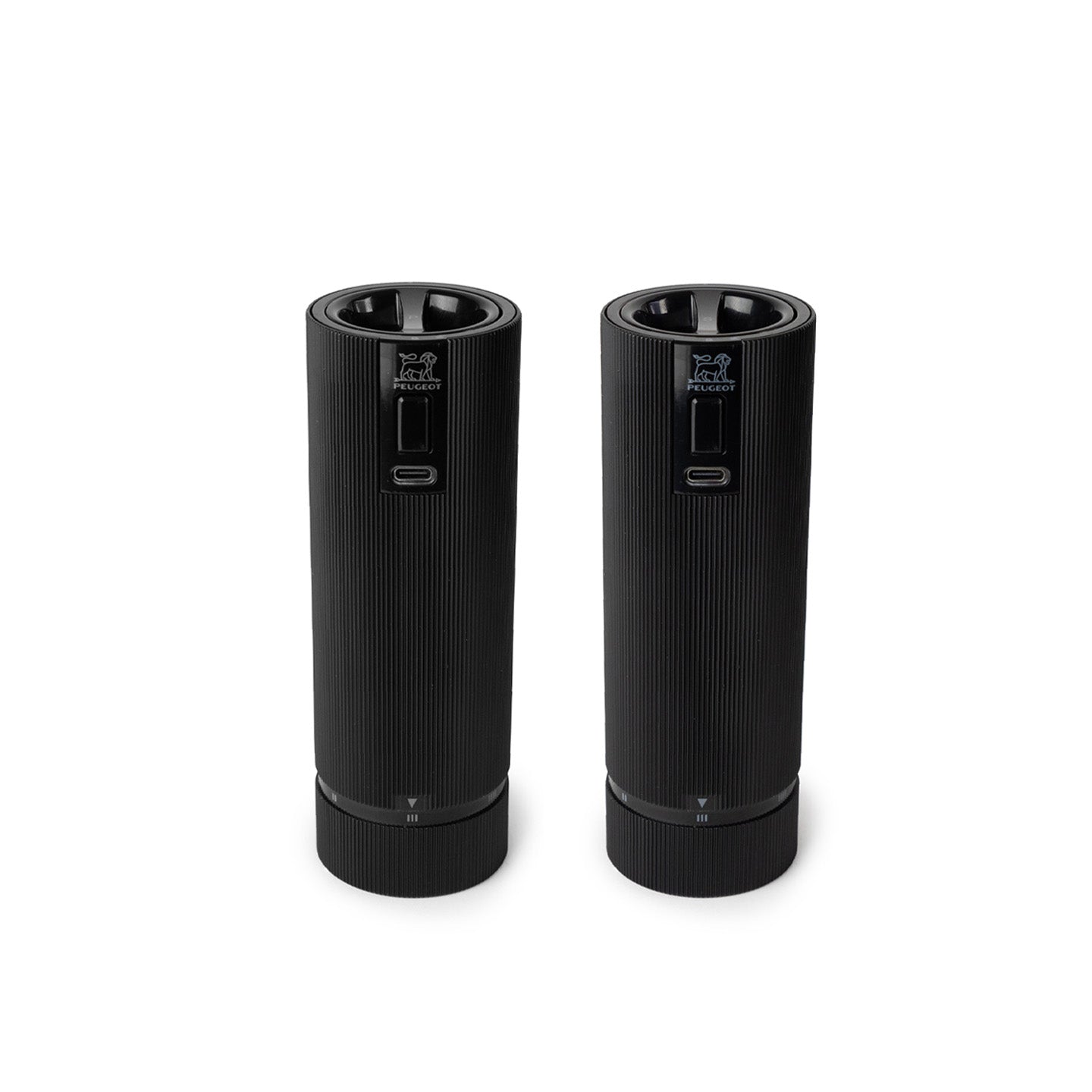 Peugeot Line u'select Z Electric Salt & Pepper Mill Set / Black