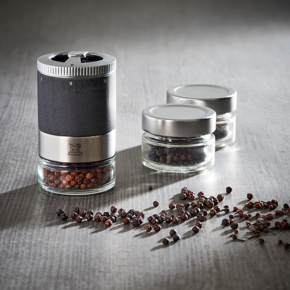 Peugeot Maestro u'Select Pepper Bar / Mill & Premium Peppers Set