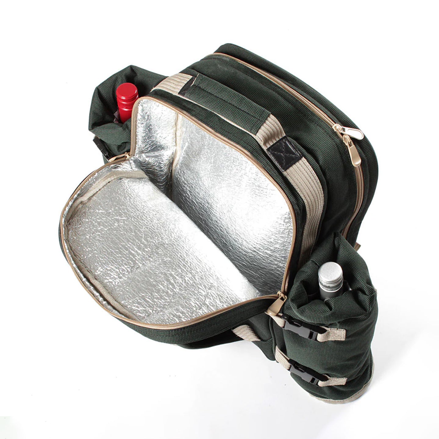 Picnic Backpack / Forest Green / 4 Person