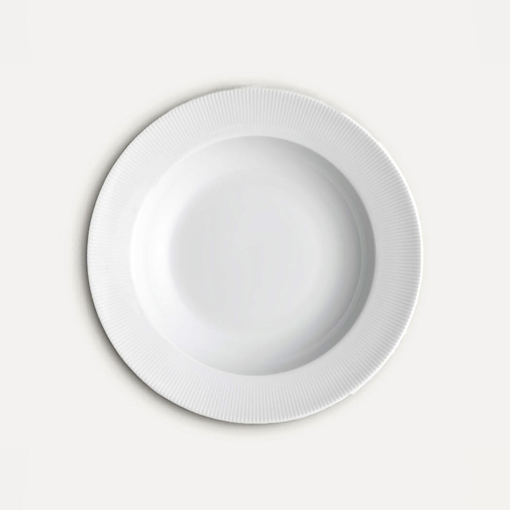 Pillivuyt Eventail Rimmed Pasta Bowl / 22cm