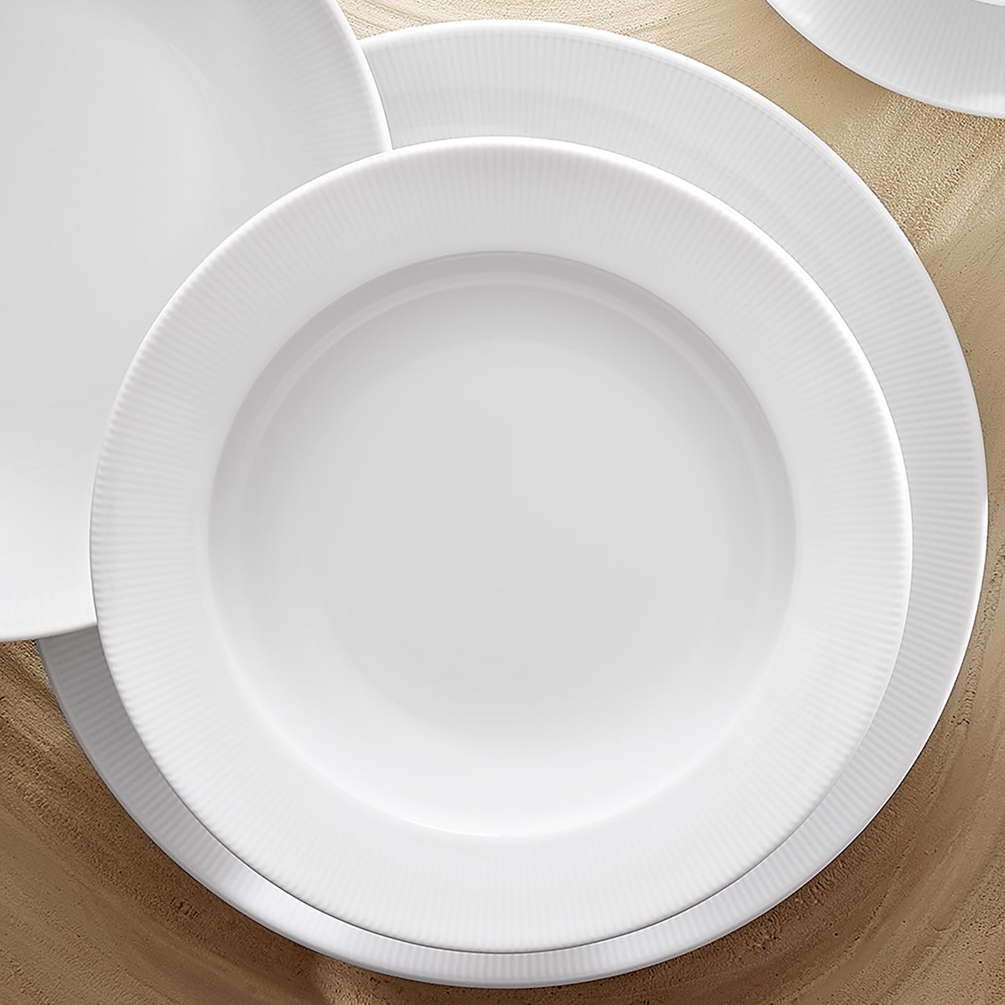 Pillivuyt Eventail Rimmed Pasta Bowl 22cm Borough Kitchen